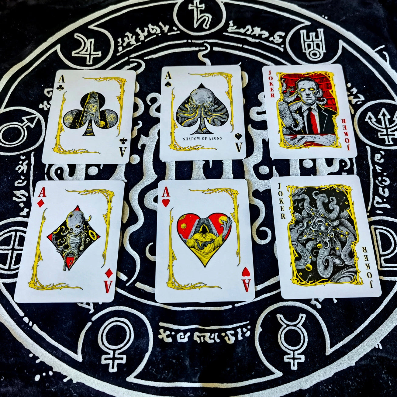 Shadow of Aeons Playing Cards