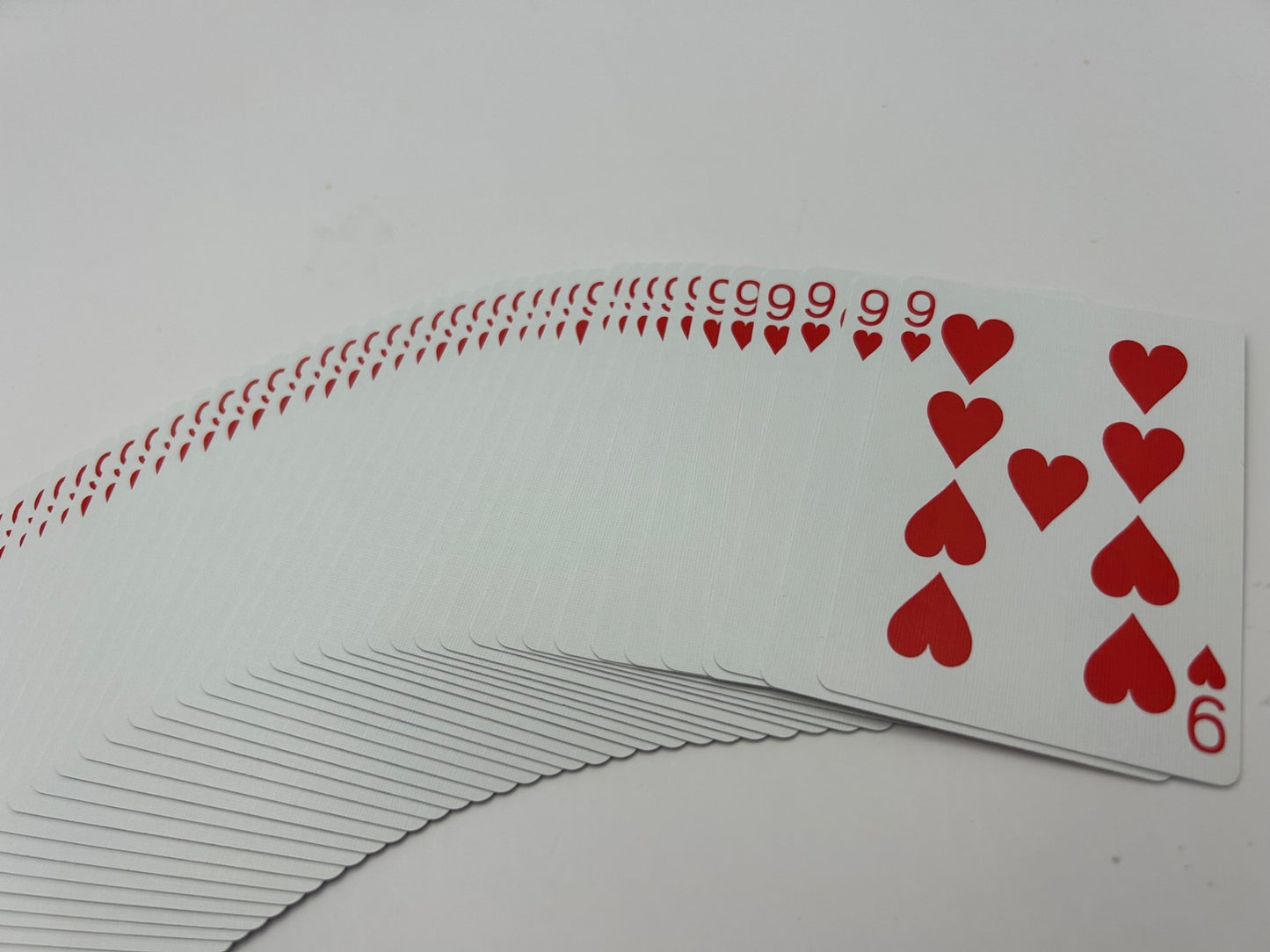 Blue One-Way Forcing Deck - 9 of Hearts