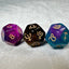 Meteodice Galaxy-Themed D12 Astrology Dice