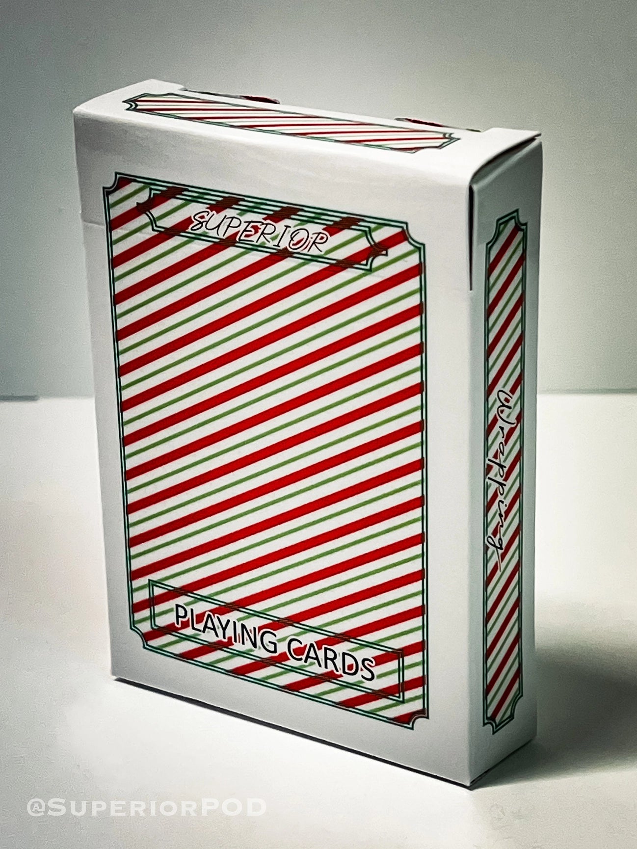 Christmas Wrapping Playing Cards