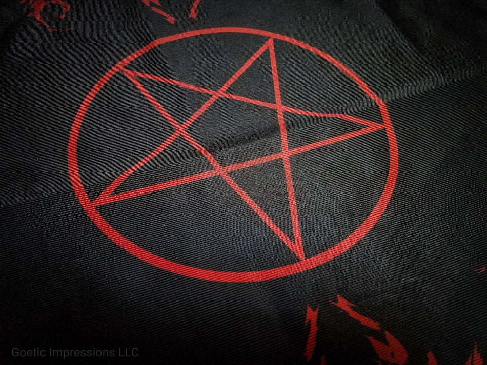 Pentagram Altar Cloth