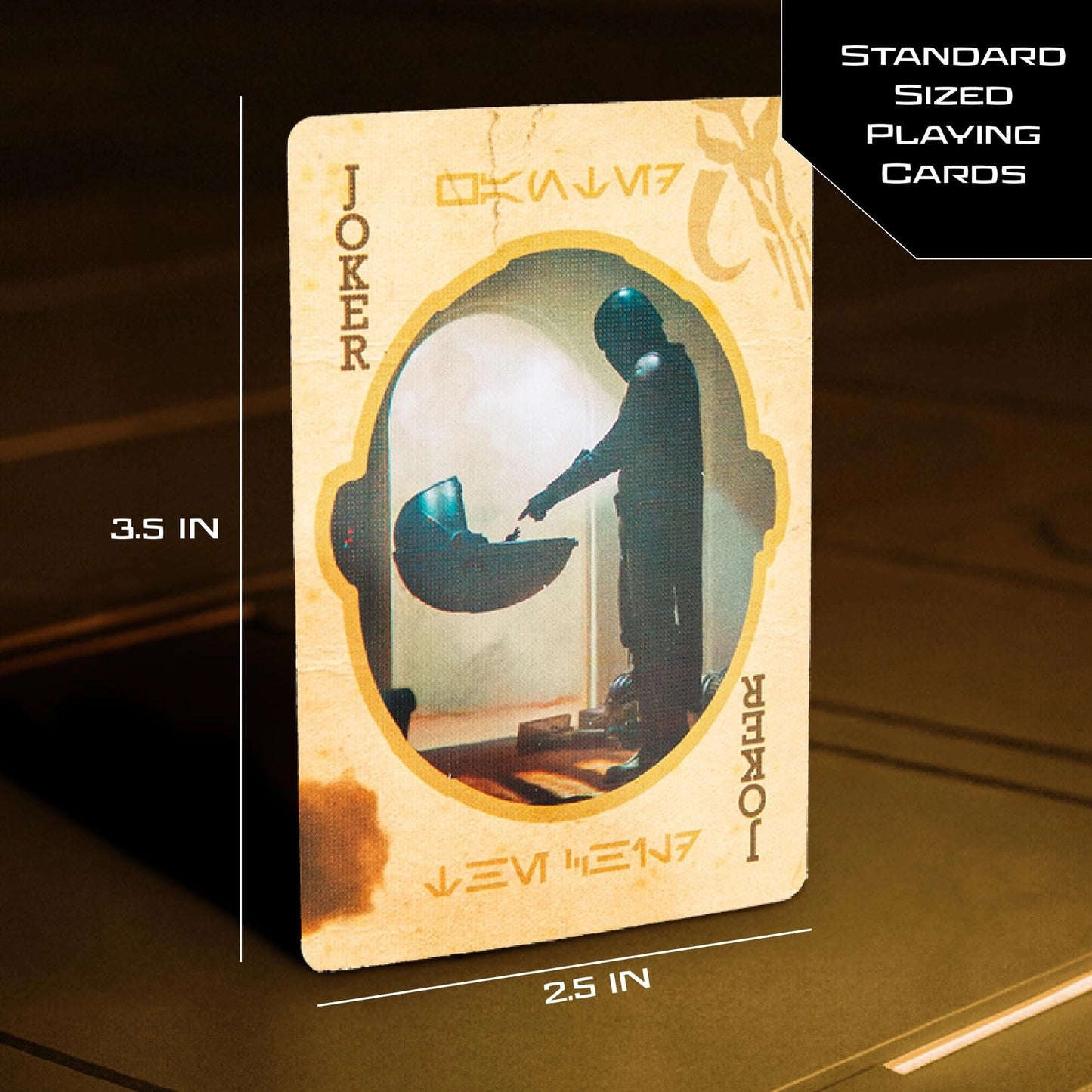 The Mandalorian - the Child Playing Cards