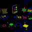Glow Deck: Fluorescent Playing Cards
