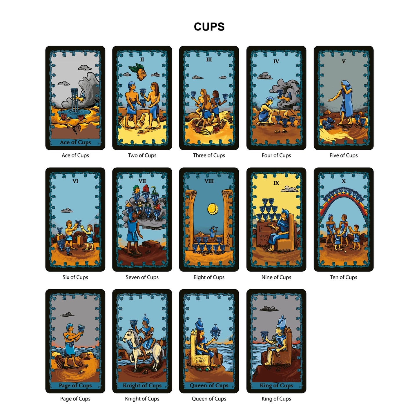 Tarot of the Nile Tarot Cards Deck