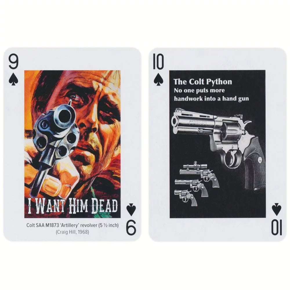 Classic Firearms Playing Cards by Piatnik - A Tribute to Legendary Firearms
