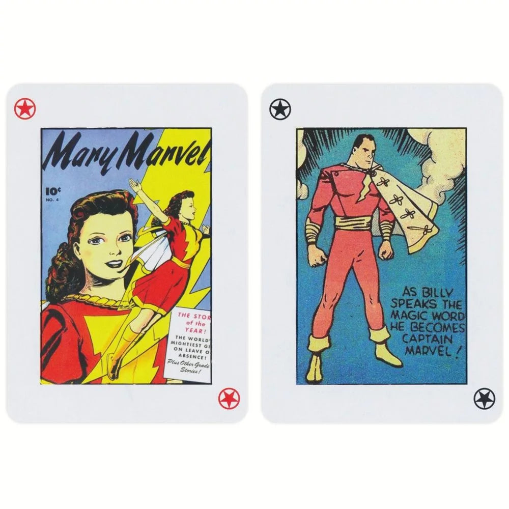 Comic Art Playing Cards by Piatnik - Relive the Dawn of Superheroes
