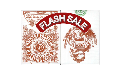 🎄FLASH SALE - Four Continents Copper Playing Cards USPCC