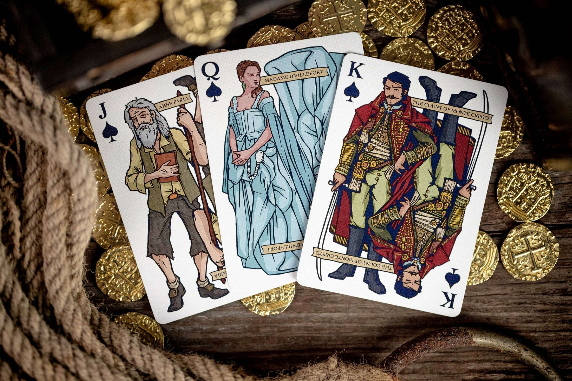 The Count of Monte Cristo Playing Cards by Kings Wild Project ...