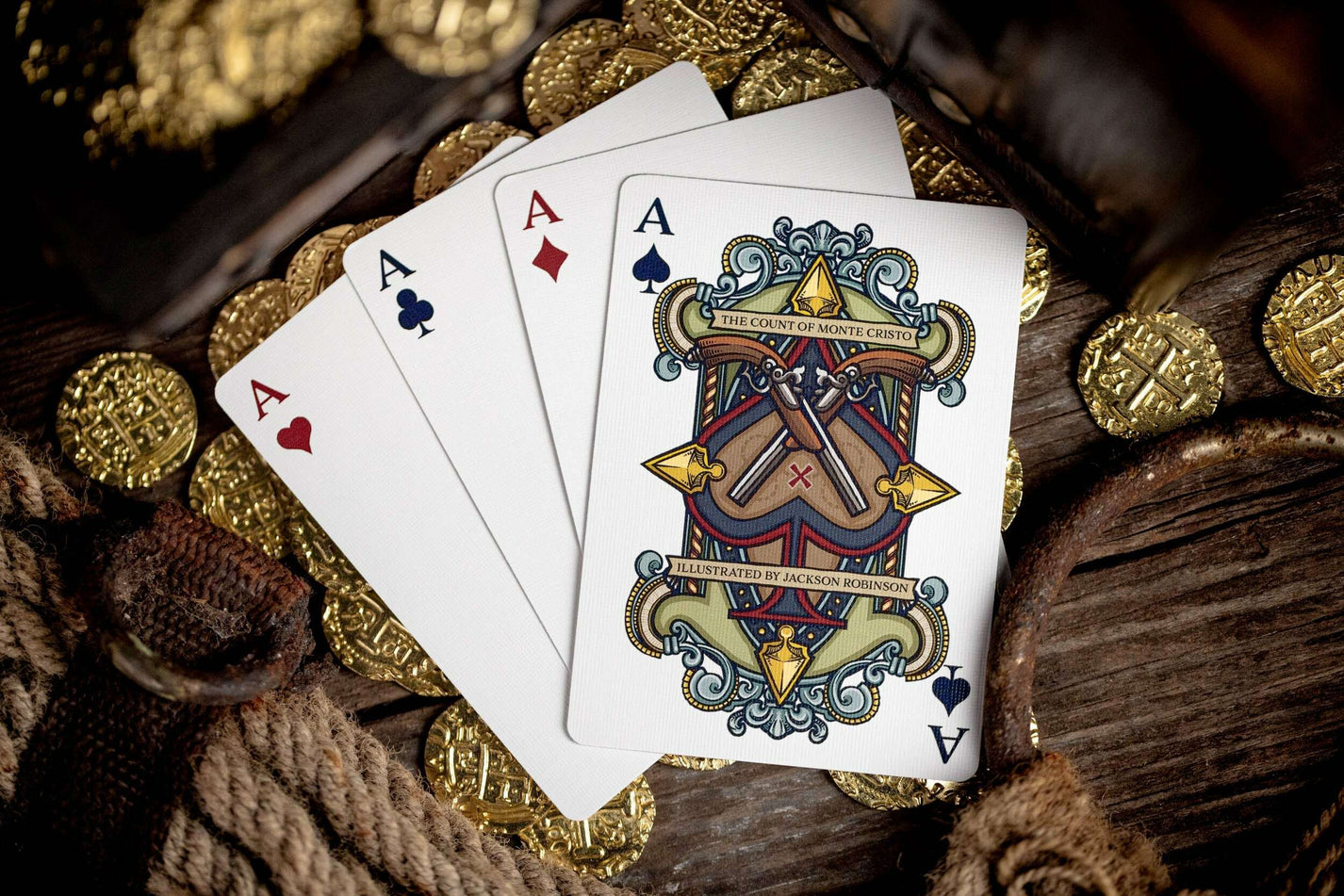 The Count of Monte Cristo Playing Cards by Kings Wild Project ...