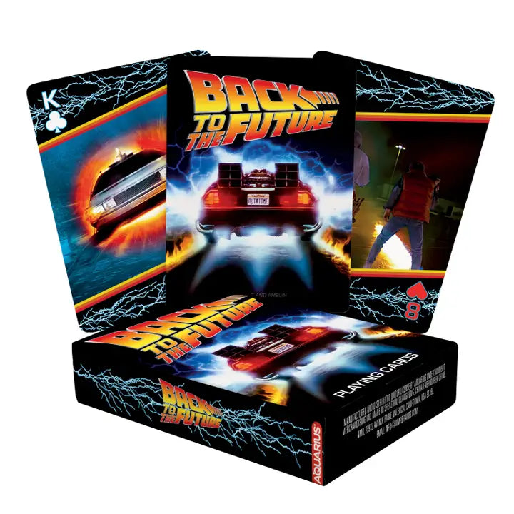 Back To the Future Playing Cards by Aquarius