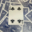 Blue One-Way Forcing Deck - 4 of Clubs