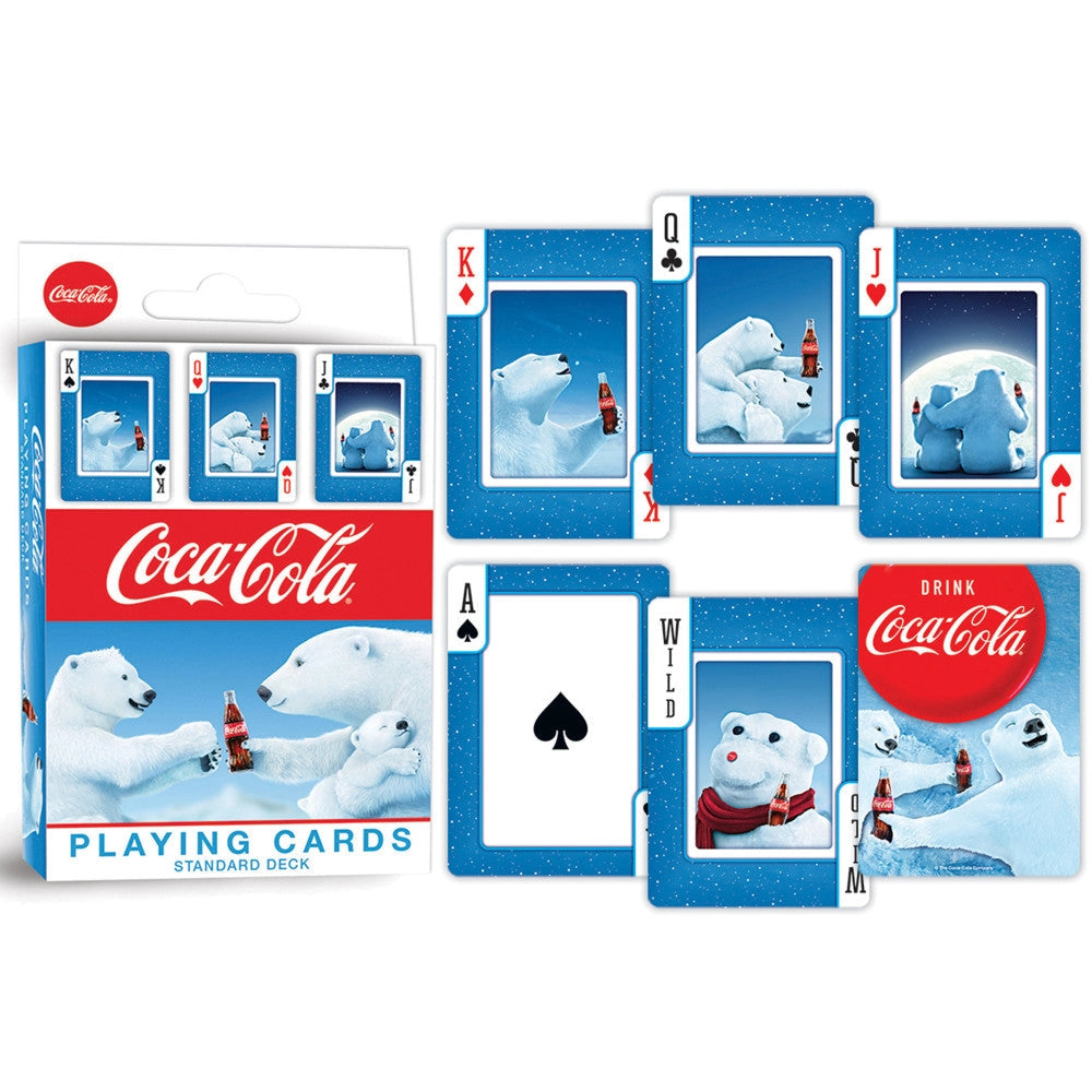 Coca-Cola - Polar Bear Playing Cards by Masterpieces