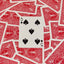 Red One-Way Forcing Deck - 5 of Spades