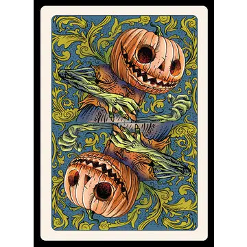 Haunted Halloween: Gallery of Monster Weirdos Playing Cards
