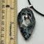 Geode Agate Necklace with Clear Quartz