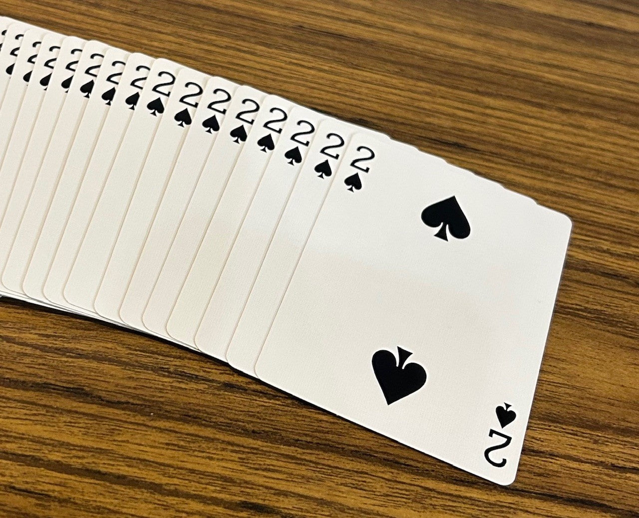 Red One-Way Forcing Deck - 2 of Spades