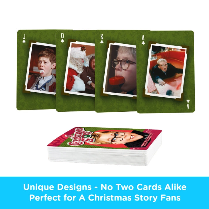 A Christmas Story Photos Playing Cards by Aquarius