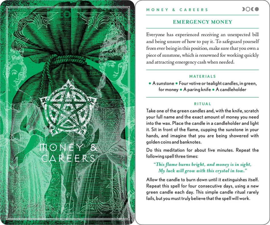 Wiccapedia Spell Deck By Leanna Greenaway