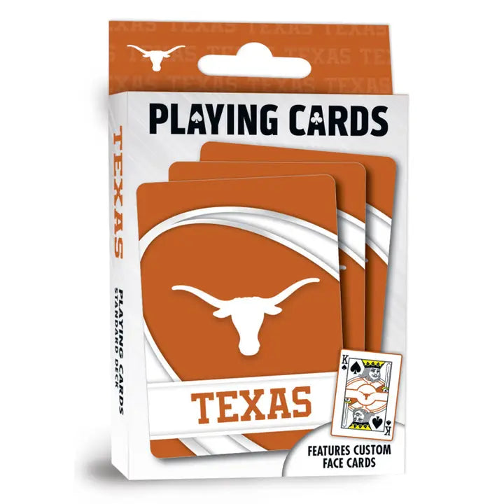 Texas Longhorns Playing Cards by Masterpices