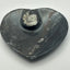 Orthoceras Fossil Heart Shaped Dish