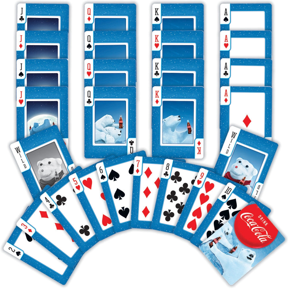 Coca-Cola - Polar Bear Playing Cards by Masterpieces