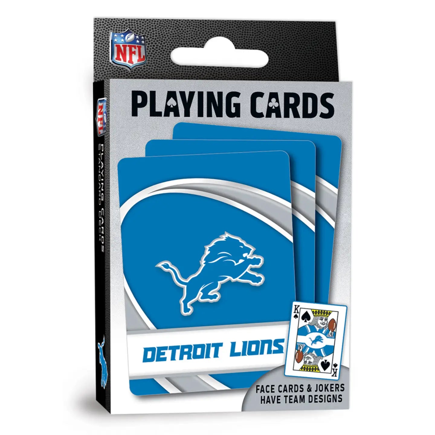 Detroit Lions Playing Cards by Masterpieces