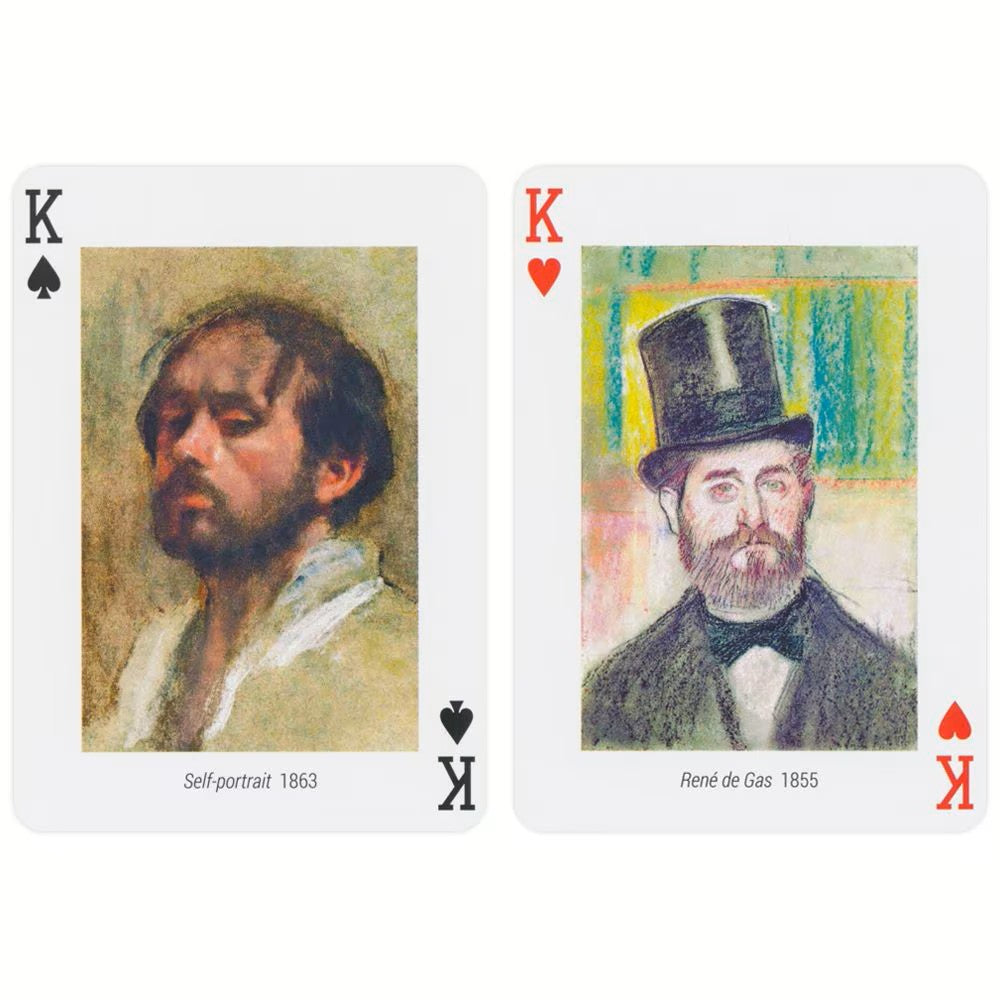 Degas Playing Cards Piatnik – A Dance of Light, Movement, and Elegance