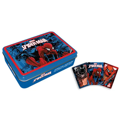 Marvel Spider-Man 2-Deck Playing Cards Set in Tin