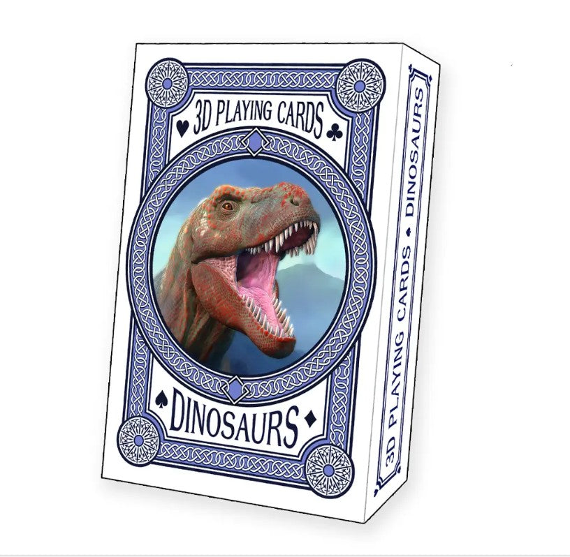3D Playing Cards - Dinosaurs