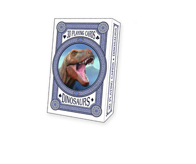 3D Playing Cards - Dinosaurs