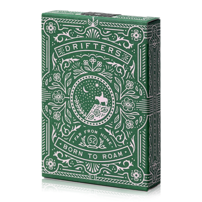 Drifter's Green Playing Cards USPCC