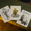 Bicycle Neon Yellow-Starburst Playing Cards Uv-Glow Deck