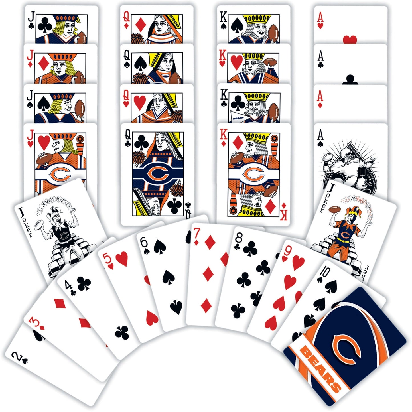 Chicago Bears Playing Cards – Bear Down!