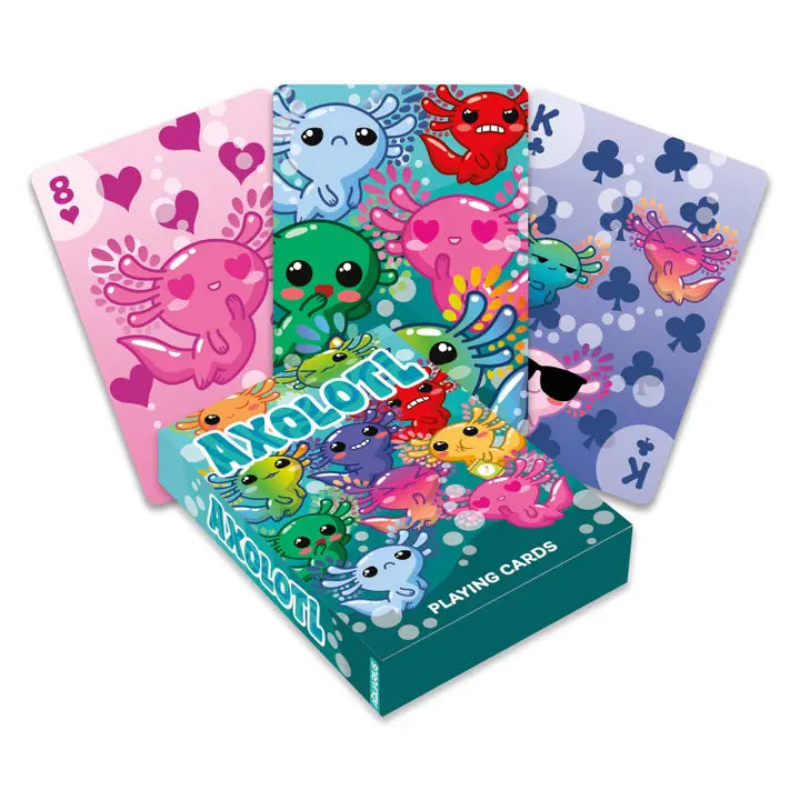 Axolotl Playing Cards by Aquarius