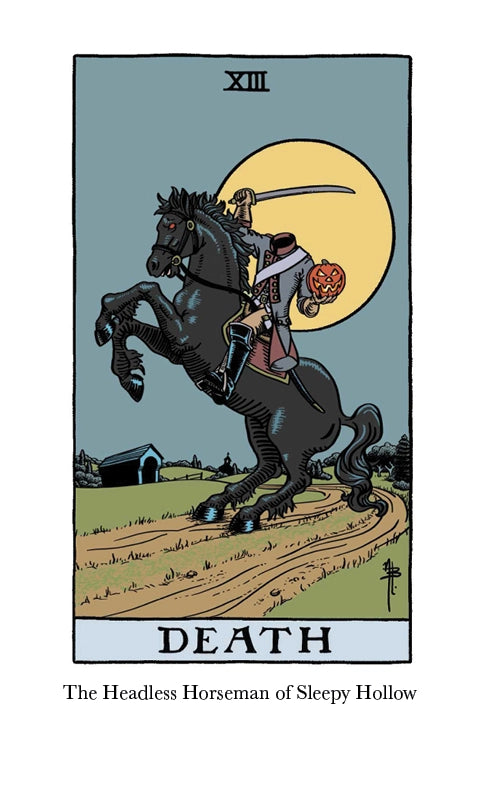 The Legend of Sleepy Hollow Tarot - Headless Horseman Edition