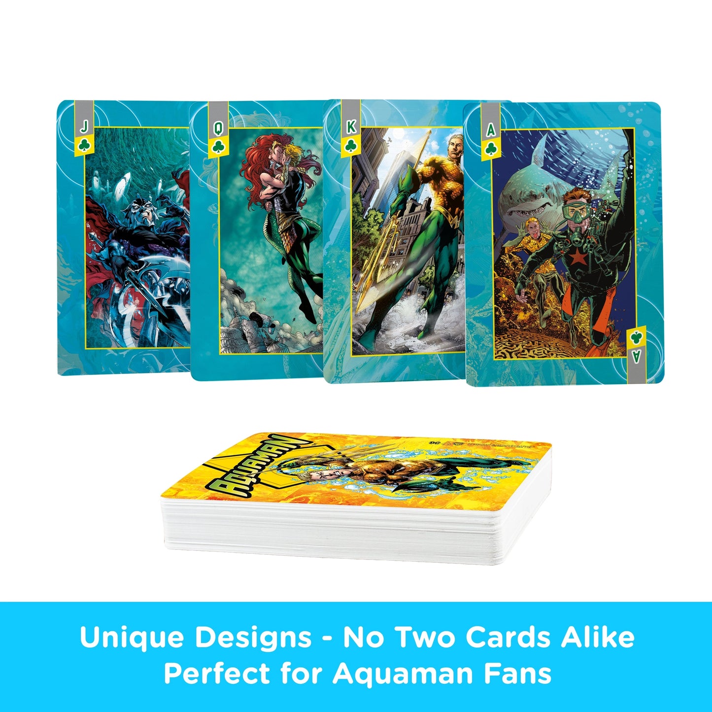DC Comics Aquaman Comics Playing Cards – Unleash Your Inner Superhero