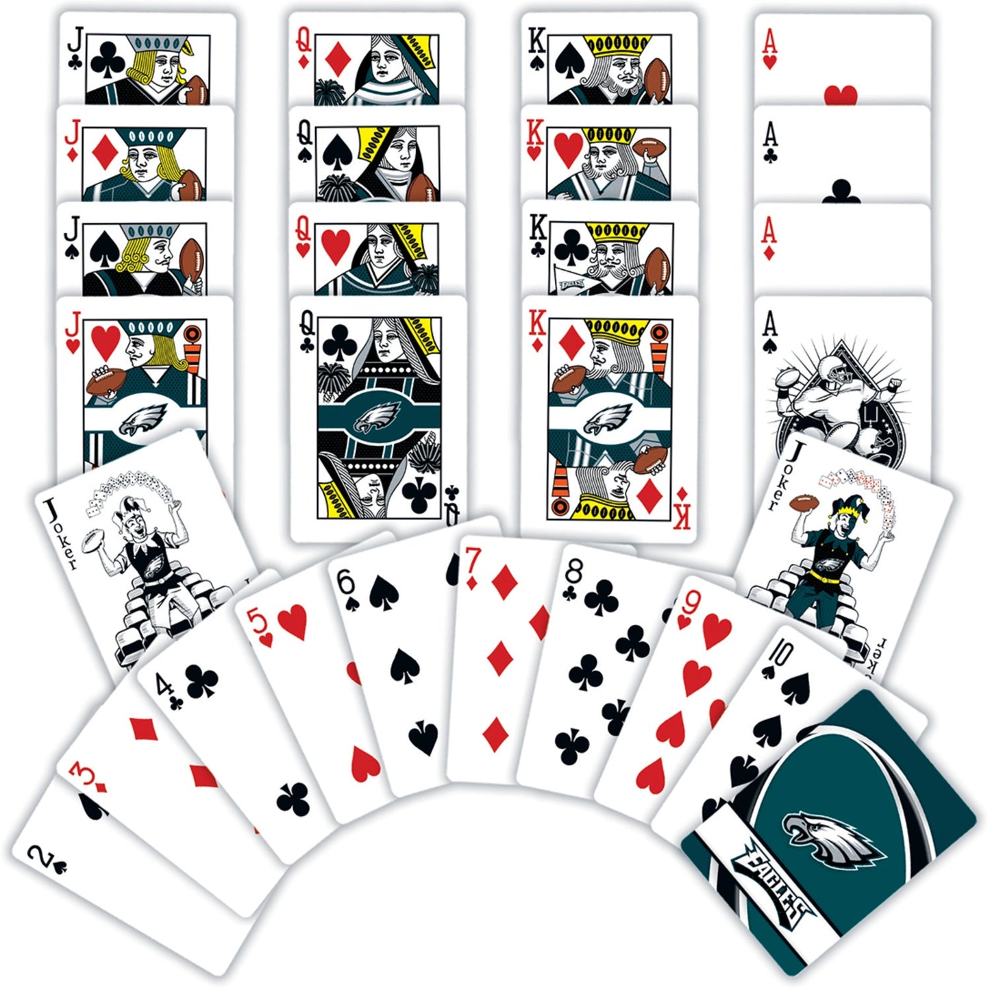 Philadelphia Eagles Playing Cards - Fly Eagles Fly!