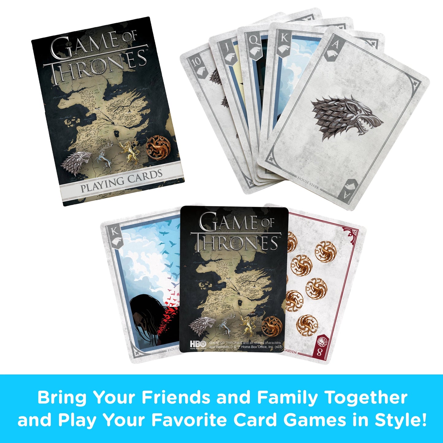 Game of Thrones Playing Cards - Journey to Westeros