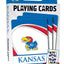 Kansas Jayhawks Playing Cards by Masterpieces