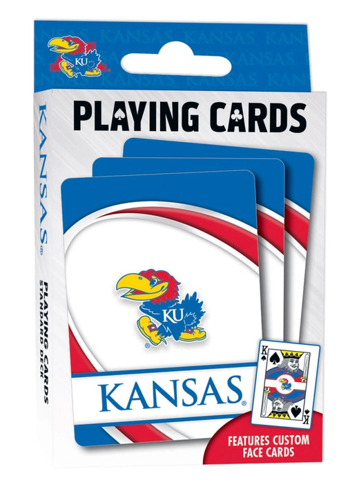 Kansas Jayhawks Playing Cards by Masterpieces