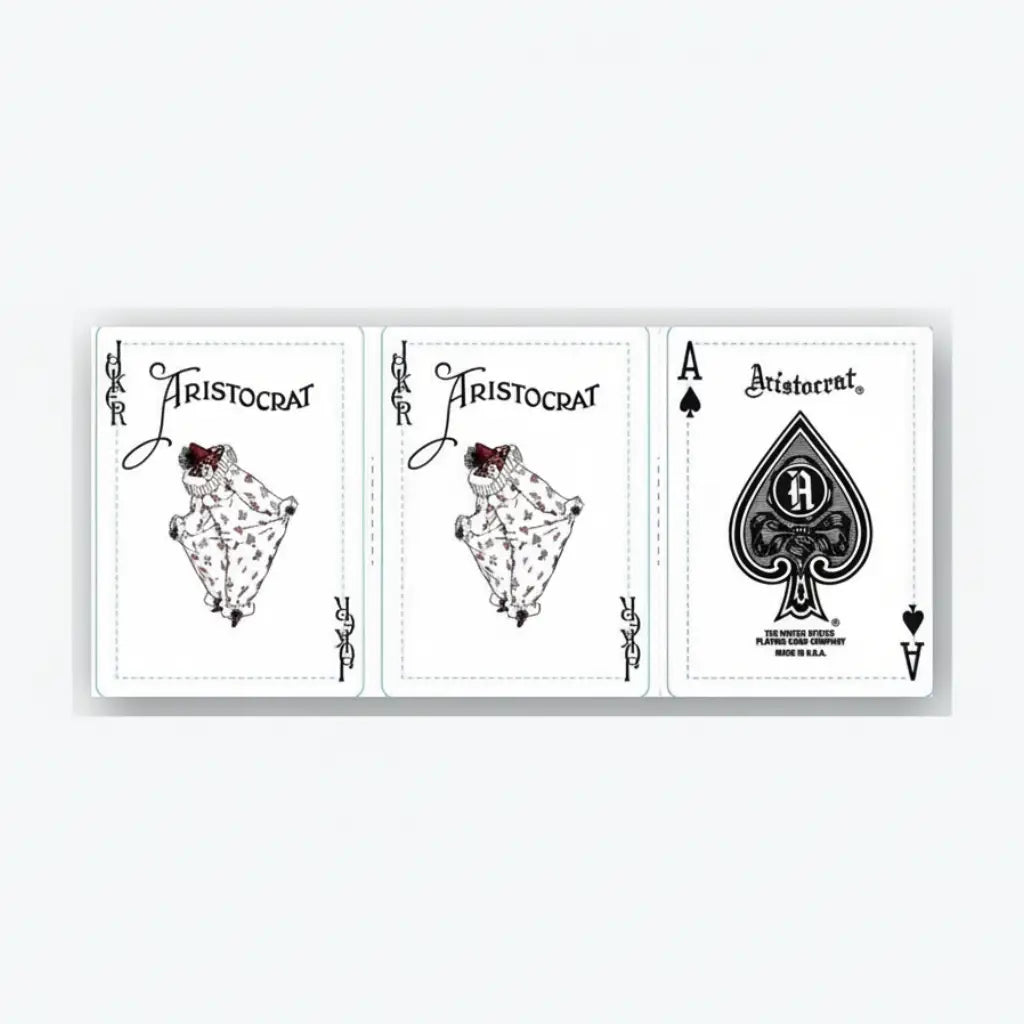 Aristocrat 727 Currency Green 110th Anniversary Playing Cards