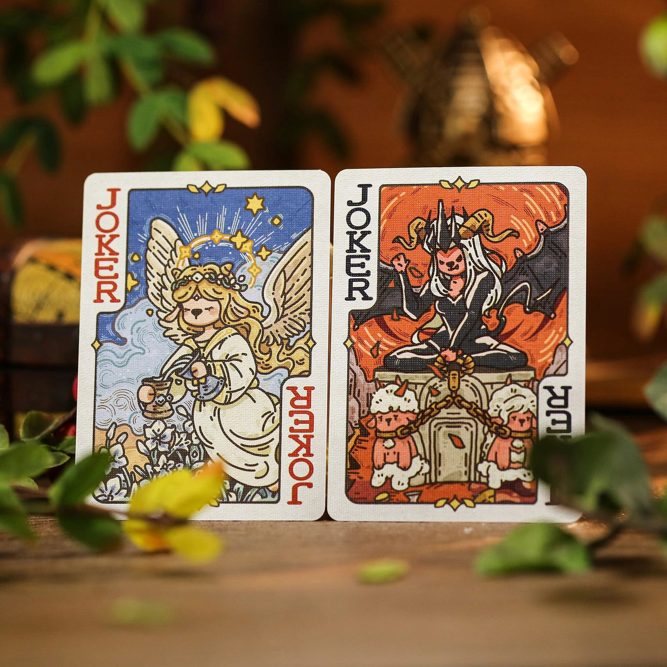 The Valley of the Lambs Playing Cards