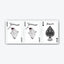 Aristocrat 727 Gold 110th Anniversary Playing Cards