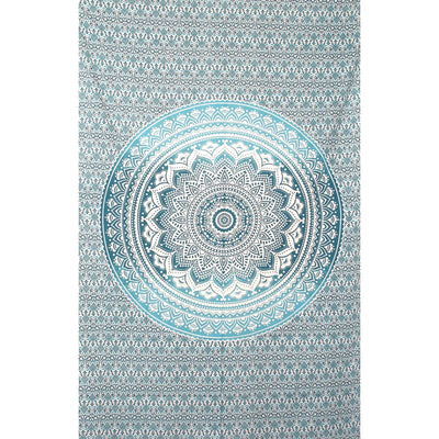 Mandala Tapestry - Teal