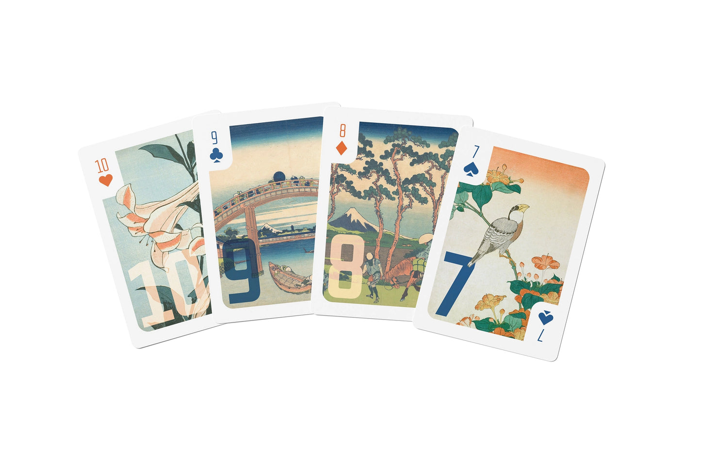 Hokusai Playing Cards with Magnetic Tuck Box