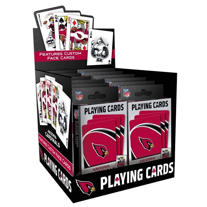 Arizona Cardinals Playing Cards by Masterpieces