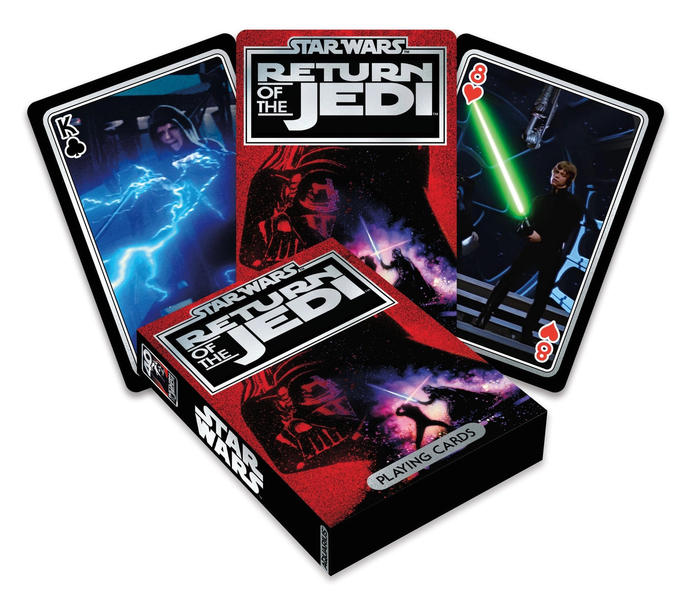 Return of the Jedi Playing Cards by Aquarius - Vadar Ewoks Jabba Oh My!