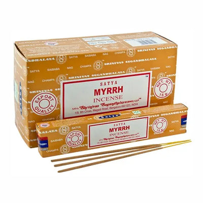 Satya - Myrrh Incense Sticks 15 G.