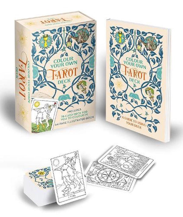 Color Your Own Tarot Book & Card Deck