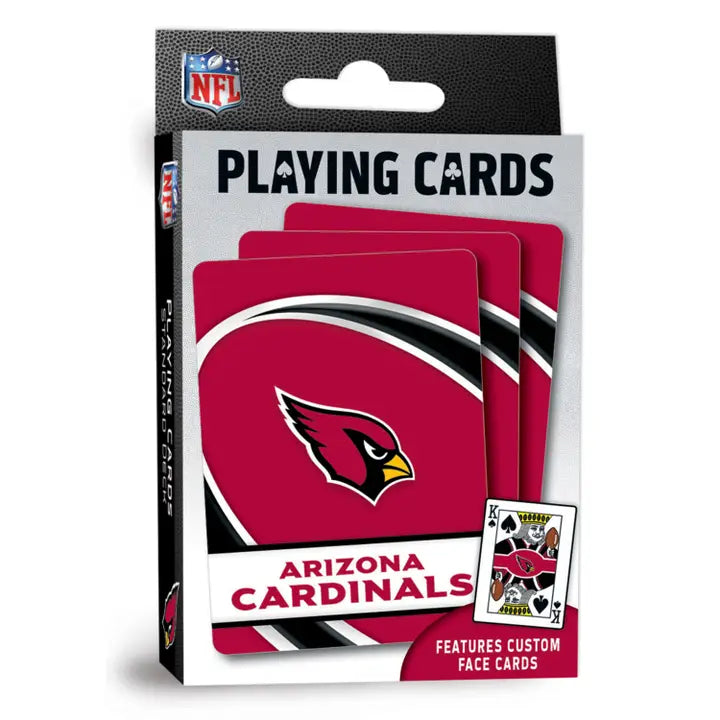 Arizona Cardinals Playing Cards by Masterpieces